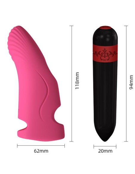 ARMONY AURORA VIBRADOR DEDAL FUCSIA