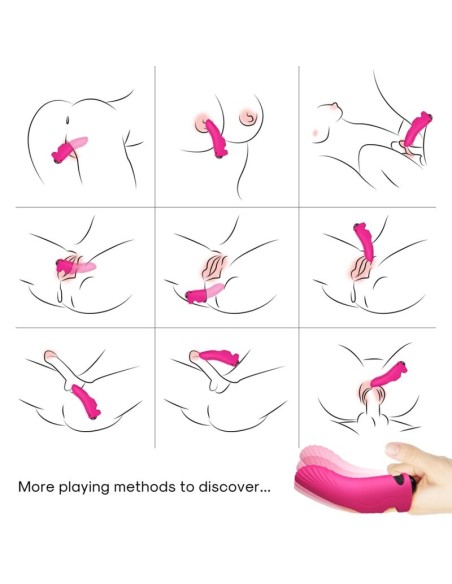 ARMONY AURORA VIBRADOR DEDAL FUCSIA