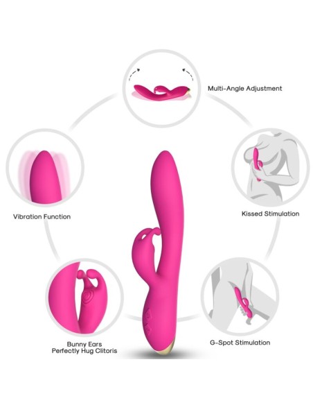 ARMONY BONNIE VIBRADOR RABBIT FUCSIA