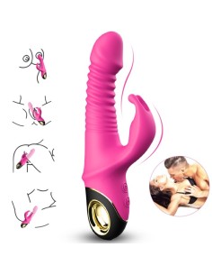 ARMONY ZING DILDO VIBRADOR RABBIT FUCSIA 2