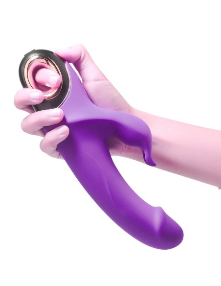 ARMONY METEROR DILDO VIBRADOR RABBIT ROTADOR VIOLETA