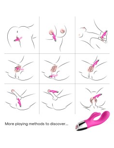 ARMONY VIBRADOR RABBIT FUCSIA 2