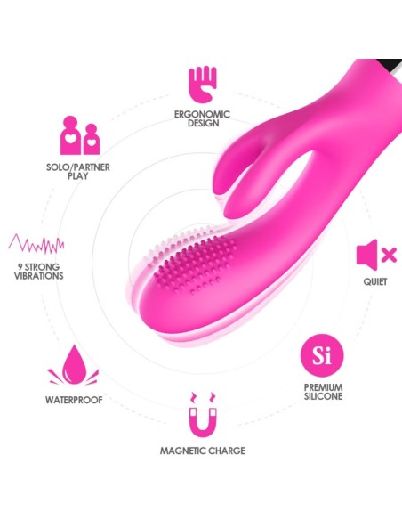 ARMONY VIBRADOR RABBIT FUCSIA
