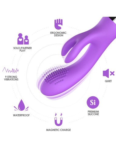 ARMONY VIBRADOR RABBIT VIOLETA
