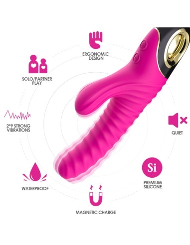 ARMONY ETERNITY VIBRADOR SILICONA FUCSIA