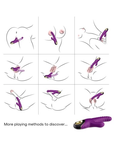 ARMONY ETERNITY VIBRADOR SILICONA VIOLETA