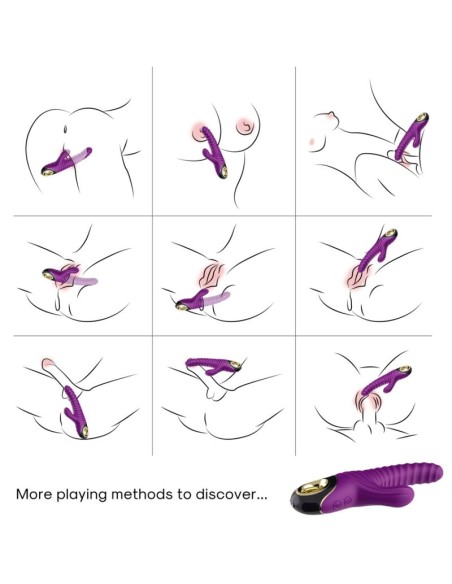 ARMONY ETERNITY VIBRADOR SILICONA VIOLETA