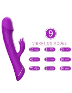 ARMONY DILDO VIBRADOR RABBIT SILICONA VIOLETA