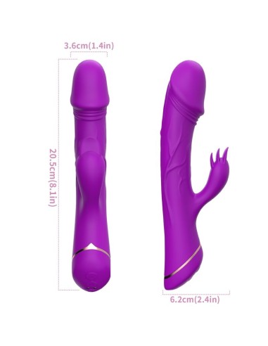 ARMONY DILDO VIBRADOR RABBIT SILICONA VIOLETA