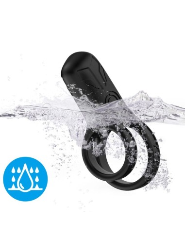 ARMONY DOBLE ANILLO VIBRADOR NEGRO