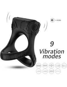 ARMONY ANILLO VIBRADOR MULTIPOSICION NEGRO