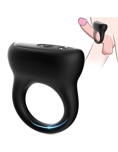 ARMONY ANILLO VIBRADOR NEGRO