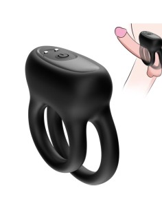 ARMONY DOBLE ANILLO VIBRADOR NEGRO