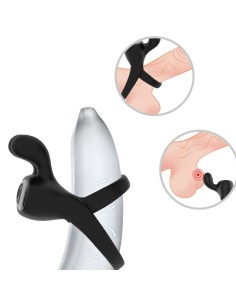 ARMONY ANILLO VIBRADOR RABBIT NEGRO 2