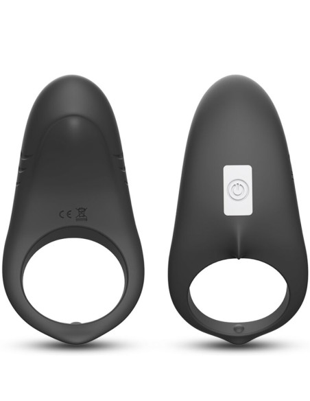ARMONY SHARK ANILLO VIBRADOR PAREJAS CONTROL REMOTO NEGRO