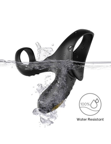 ARMONY RANGER ANILLO DOBLE VIBRADOR PAREJA NEGRO