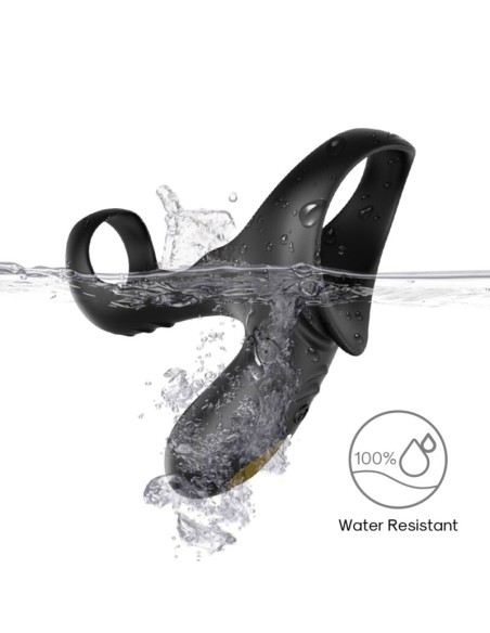 ARMONY RANGER ANILLO DOBLE VIBRADOR PAREJA NEGRO