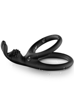 ARMONY TENSY ANILLO DOBLE RABBIT NEGRO