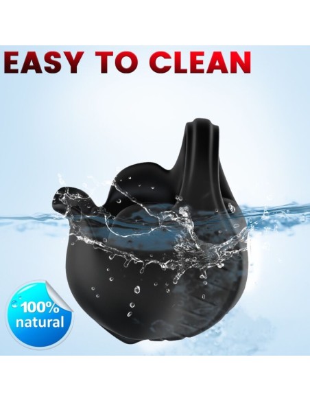 ARMONY CUPPING ANILLO VIBRADOR NEGRO