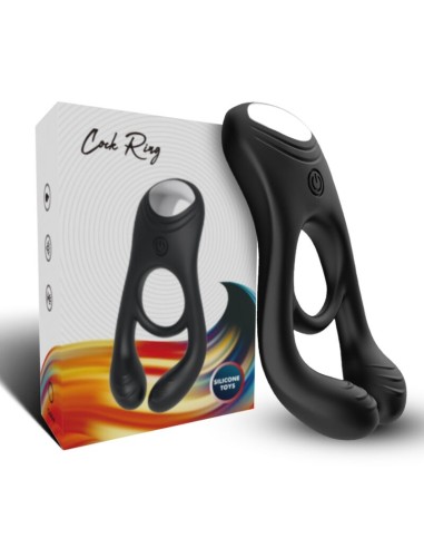 ARMONY VEYRON ANILLO VIBRADOR DOBLE PINZA NEGRO
