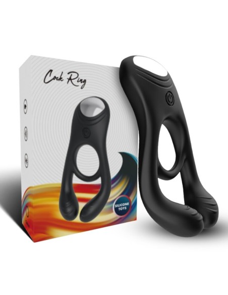 ARMONY VEYRON ANILLO VIBRADOR DOBLE PINZA NEGRO