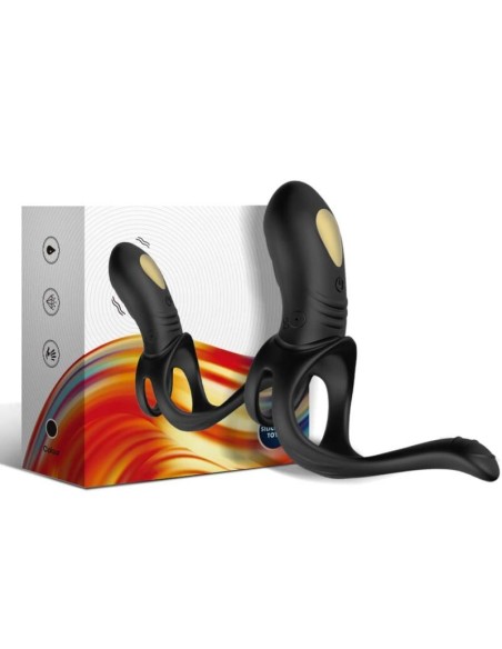 ARMONY JOY JUMPER ANILLO VIBRADOR PAREJAS PLUG ANAL NEGRO