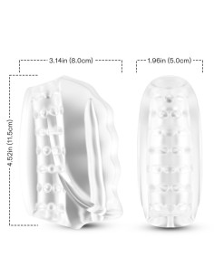 ARMONY MASTER MASTURBATOR VIBRADOR TRANSPARENTE 2