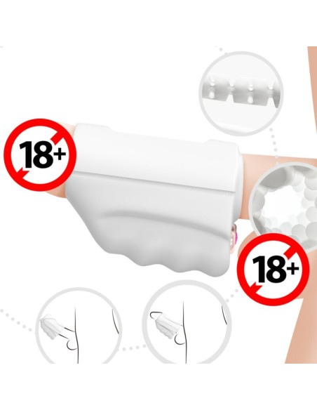 ARMONY MASTER MASTURBATOR VIBRADOR BLANCO