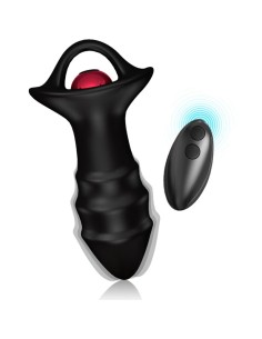 ARMONY KYLIN DEDAL VIBRADOR PLUG ANAL CONTROL REMOTO NEGRO