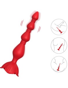 ARMONY ROSA VIBRADOR PAGODA PLUG ANAL ROJO 2