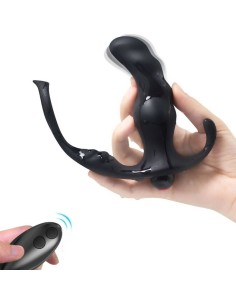 ARMONY KNIGHT VIBRADOR ANAL PROSTATA ANILLO CONTROL REMOTO NEGRO