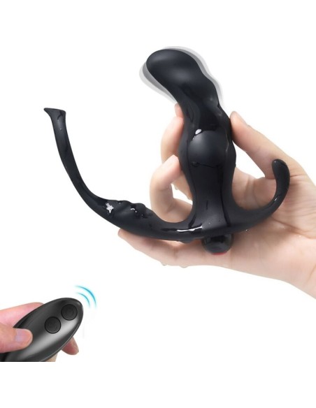 ARMONY KNIGHT VIBRADOR ANAL PROSTATA ANILLO CONTROL REMOTO NEGRO