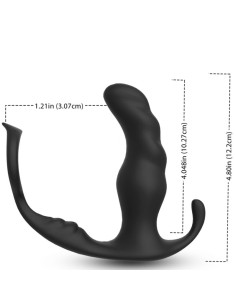 ARMONY KNIGHT VIBRADOR ANAL PROSTATA ANILLO CONTROL REMOTO NEGRO 2