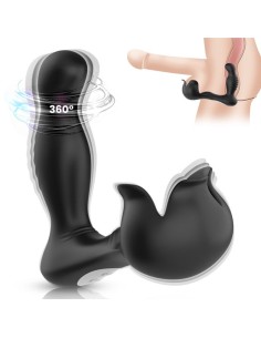 ARMONY SURROUND VIBRADOR ANAL ESTIMULADOR TESTICULOS CONTROL REMOTO NEGRO 2