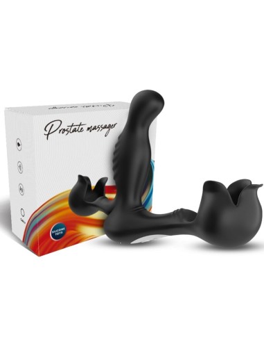 ARMONY SURROUND VIBRADOR ANAL ESTIMULADOR TESTICULOS CONTROL REMOTO NEGRO