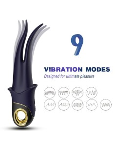 ARMONY SHADOW VIBRADOR PINZA AZUL OSCURO