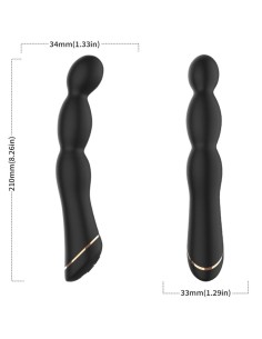 ARMONY BAMBU VIBRADOR AJUSTABLE NEGRO