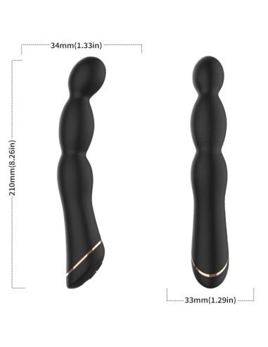 ARMONY BAMBU VIBRADOR AJUSTABLE NEGRO