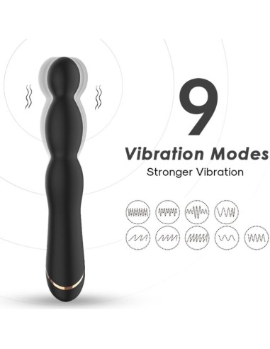 ARMONY BAMBU VIBRADOR AJUSTABLE NEGRO