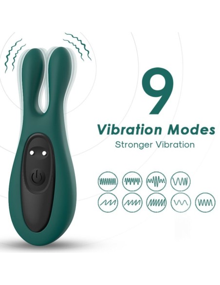 ARMONY ESTIMULADOR VIBRADOR RABBIT VERDE
