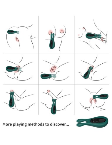 ARMONY ESTIMULADOR VIBRADOR RABBIT VERDE