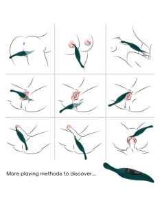ARMONY ESTIMULADOR VIBRADOR HOJA VERDE 2