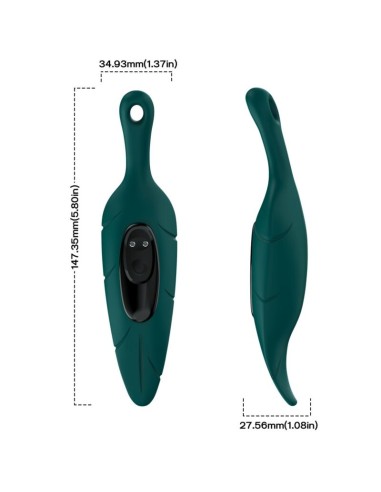 ARMONY ESTIMULADOR VIBRADOR HOJA VERDE