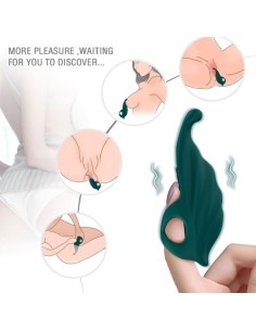 ARMONY DEDAL ESTIMULADOR VIBRADOR VERDE