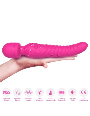 ARMONY MISSION MASAJEADOR VIBRADOR EFECTO CALOR FUCSIA