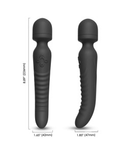 ARMONY MISSION MASAJEADOR VIBRADOR EFECTO CALOR NEGRO 2