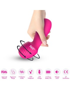 ARMONY DAZZLE MASAJEADOR VIBRADOR PEQUENO FUCSIA 2