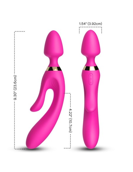 ARMONY MASAJEADOR VIBRADOR RABBIT FUCSIA