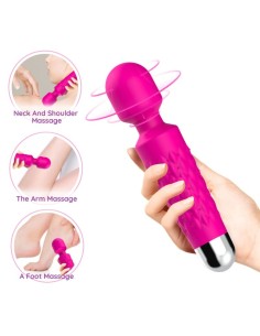 ARMONY POSTMAN MASAJEADOR VIBRADOR CABEZA FLEXIBLE FUCSIA