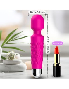 ARMONY POSTMAN MASAJEADOR VIBRADOR CABEZA FLEXIBLE FUCSIA 2